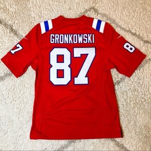NIKE Gronk New England Patriots Jersey Gronkowski Pats